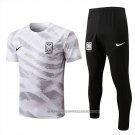 Tracksuit South Korea 2022-2023 Short Sleeve White