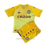 Aston Villa Goalkeeper Shirt 2021-2022 Kid Yellow