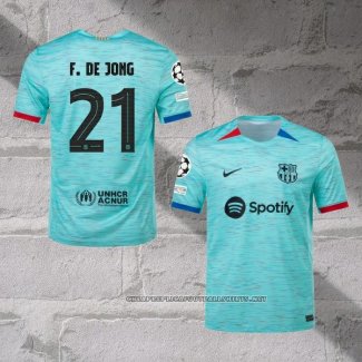 Barcelona Player F.De Jong Third Shirt 2023-2024