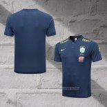 Brazil Shirt Polo 2022-2023 Blue