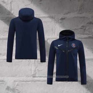 Chaqueta con Capucha del Paris Saint-Germain 2022-2023 Blue