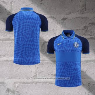 Chelsea Shirt Polo 2022-2023 Blue