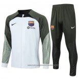 Jacket Tracksuit Barcelona 2023-2024 Kid Grey