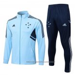 Jacket Tracksuit Cruzeiro 2022-2023 Blue