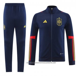 Jacket Tracksuit Spain 2022-2023 Blue