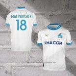 Olympique Marseille Player Malinovskyi Home Shirt 2023-2024