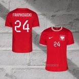 Poland Player Frankowski Away Shirt 2022