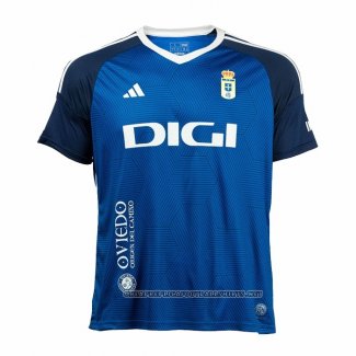 Real Oviedo Home Shirt 2023-2024 Thailand