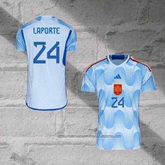 Spain Player Laporte Away Shirt 2022