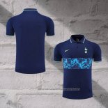Tottenham Hotspur Shirt Polo 2022-2023 Blue Oscuro