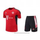 Tracksuit Bayern Munich 2022-2023 Short Sleeve Red - Shorts
