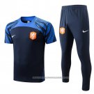 Tracksuit Holland 2022-2023 Short Sleeve Blue