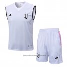 Tracksuit Juventus 2023-2024 Without Sleeves White
