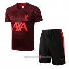 Tracksuit Liverpool 2022-2023 Short Sleeve Red - Shorts