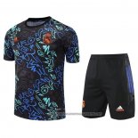 Tracksuit Real Madrid 2022-2023 Short Sleeve Grey - Shorts