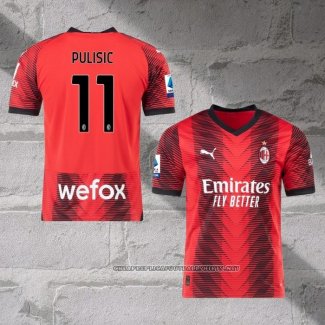 AC Milan Player Pulisic Home Shirt 2023-2024