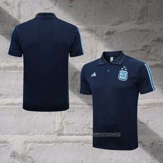 Argentina Shirt Polo 2022-2023 Blue