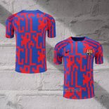 Barcelona Training Shirt 2022-2023 Red and Blue