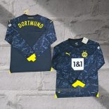 Borussia Dortmund Away Shirt 2023-2024 Long Sleeve