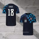 Croatia Player Orsic Away Shirt 2022