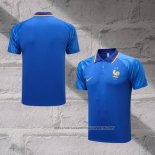 France Shirt Polo 2022-2023 Blue