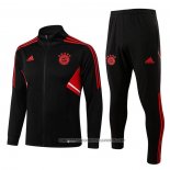 Jacket Tracksuit Bayern Munich 2022-2023 Kid Black