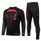 Jacket Tracksuit Liverpool 2022-2023 Black