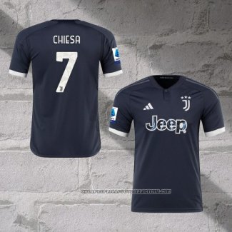 Juventus Player Chiesa Third Shirt 2023-2024