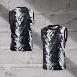 Juventus Training Shirt 2023-2024 Without Sleeves Black and Grey