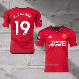 Manchester United Player R.Varane Home Shirt 2023-2024