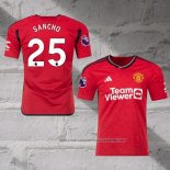 Manchester United Player Sancho Home Shirt 2023-2024