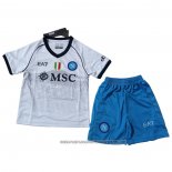 Napoli Away Shirt 2023-2024 Kid