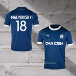 Olympique Marseille Player Malinovskyi Away Shirt 2023-2024