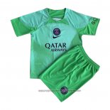 Paris Saint-Germain Goalkeeper Shirt 2022-2023 Kid Green