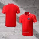 Paris Saint-Germain Shirt Polo 2022-2023 Red