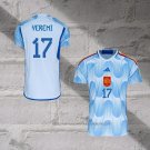 Spain Player Yeremi Away Shirt 2022