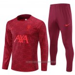 Sweatshirt Tracksuit Liverpool 2022 Red