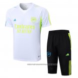 Tracksuit Arsenal 2023-2024 Short Sleeve White - Shorts