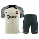 Tracksuit Barcelona 2023-2024 Short Sleeve Green - Shorts
