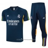Tracksuit Real Madrid 2023-2024 Short Sleeve Blue