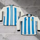 Argentina Home Shirt 2022 Long Sleeve