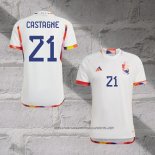 Belgium Player Castagne Away Shirt 2022