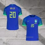 Brazil Player Vini Jr. Away Shirt 2022