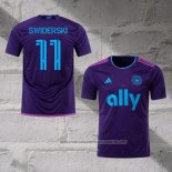 Charlotte FC Player Swiderski Away Shirt 2023-2024
