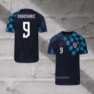 Croatia Player Kramaric Away Shirt 2022