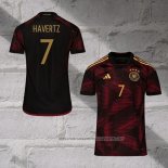 Germany Player Havertz Away Shirt 2022