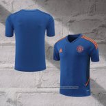 Manchester United Training Shirt 2022-2023 Blue