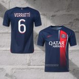 Paris Saint-Germain Player Verratti Home Shirt 2023-2024