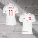 Poland Player Grosicki Home Shirt 2022