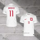 Poland Player Grosicki Home Shirt 2022